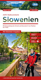 Fietskaart Slovenië - Slowenien | ADFC | 1:150.000 | ISBN 9783969902264
