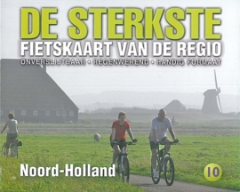 Fietskaart De sterkste fietskaart van de regio : Noord Holland | Buijten & Schipperheijn | 1:50.000 | ISBN 9789058817211