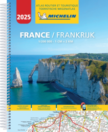 Wegenatlas Frankrijk 2025 | Michelin | ISBN 9782067265172