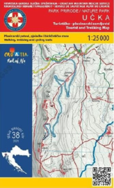 Wandelkaart Ucka | Croatian Mountain Rescue Service nr. 38 | 1:25.000 | ISBN 9789537527914