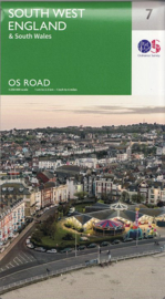 Wegenkaart Zuidwest Engeland & Zuid Wales | Ordnance Survey road map 7 | 1:250.000 | ISBN 9780319263792