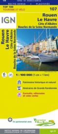 Wegenkaart - Fietskaart Rouen - Le Havre | IGN 107 | ISBN 9782758540786