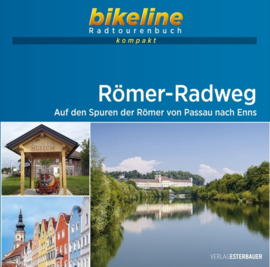 Fietsgids Römer Radweg : Passau naar Enns - 300 km. | Bikeline Kompakt | ISBN 9783850008211
