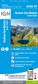 Wandelkaart Aulus-les-Bains, Salau, Guzet-Neige | Pyreneeën | IGN 2048OT - IGN 2048 OT