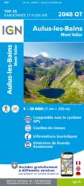 Wandelkaart Aulus-les-Bains, Salau, Guzet-Neige | Pyreneeën | IGN 2048OT - IGN 2048 OT | ISBN 9782758553656