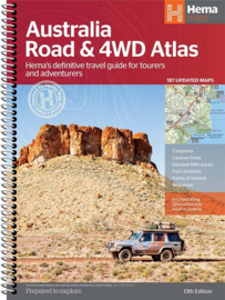 Wegenatlas Australia (ringband) | Hema Touring Atlas | ISBN 9781922668011