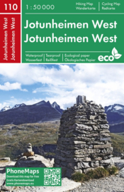 Wandelkaart Jotunheimen West | Freytag & Berndt | 1:50.000 | ISBN 9788074454264