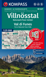 Wandelkaart Villnösstal, Val di Funes | Kompass 627 | 1:25.000 | 9783991541950
