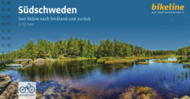 Fietsgids Zweden - Südschweden : Van Skåne naar Småland en terug - 625 km. | Bikeline  | ISBN 9783711101686