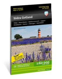 Wandelkaart Zuid Gotland - Södra Gotland & Fårö | Calazo Forlag | 1:60.000 | ISBN 9789186773427