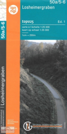 Topografische kaart Belgie NGI 50a / 5-6  Losheimergraben | 1:25.000 - ISBN 9789462352346