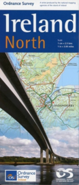 Wegenkaart Ierland Noord | Ordnance Survey | Holiday map nr. 1 | ISBN 9781905306619