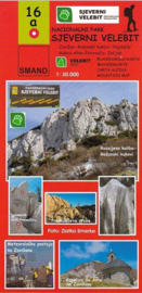 Wandelkaart Srednji Velebit/Northern Velebit | Smand Map 16A | 1:30.000 | ISBN 9789537163044
