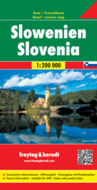 Wegenkaart Slovenië -  Slowenien | Freytag & Berndt | 1:200.000 | ISBN 9783707904741
