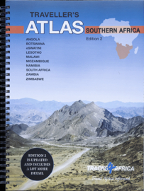 Wegenatlas Zuidelijk Afrika - Traveller's Atlas Southern Africa  | Track4Africa | ISBN 9780994720870