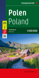 Wegenkaart Polen | Freytag & Berndt | 1:500.000 | ISBN 9783707924534