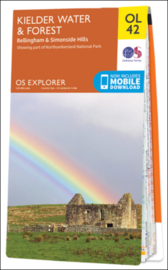 Wandelkaart Kielder Water & Forest |  Explorer Maps OL 42 | Ordnance Survey | 1:25.000 |  ISBN 9780319242810