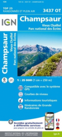 Wandelkaart Champsaur, Vieus Chaillol | NP Ecrins |  IGN 3437 OT - IGN 3437OT | ISBN 9782758543275