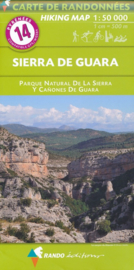 Wandelkaart Sierra de Guara | Rando Editions 14 | ISBN 9782344041222