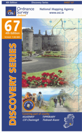 Wandelkaart Ordnance Survey / Discovery series | Kilkenny / Tipperary 67 | ISBN 9781912140367