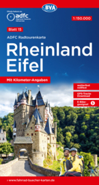 Fietskaart Rheinland / Eifel nr. 15  | ADFC | 1:150.000 | ISBN 9783969901861