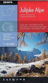 Wandelkaart Julische Alpen - Triglav National Park hiking map | Sidarta | 1:50.000 | ISBN 3830008646309