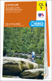 Wandelkaart Exmoor | Ordnance Survey OLM 09 | ISBN 9780319242483