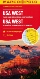 Wegenkaart USA West |  Marco Polo / Mair  | ISBN 9783829739399