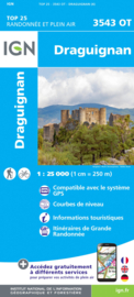 Wandelkaart Draguignan, Comps-sur-Artuby | Provence | IGN 3543OT - IGN 3543 OT | ISBN 9782758552451