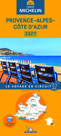 Wegenkaart Provence Alpes/ Cote d`azur 2027| Michelin 17527 | ISBN 9782067271678