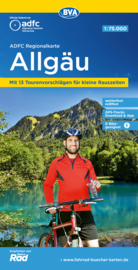 Fietskaart  Allgäu | ADFC - BVA Regionalkarte | 1:75.000 | ISBN 9783969901717