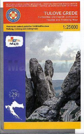 Wandelkaart Tulove Grede | Croatian Mountain Rescue Service nr. 29 | 1:25.000 | ISBN 9789537527594