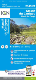 Wandelkaart Massif du Canigou, La Preste, Prats-de-Mollo, Vernet-les-Bains | Pyreneeën | IGN 2349ET - IGN 2349 ET | ISBN 9782758553465