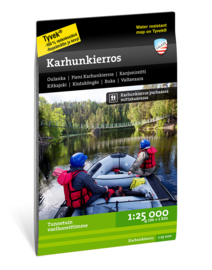 Wandelkaart Bärenrunde - Karhunkierros | Calazo | 1:25.000 | ISBN 9789186773489