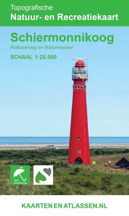 Wandelkaart Schiermonnikoog | Vrije Uitgever | ISBN 9789077350980
