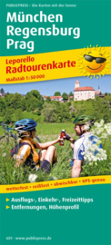 Fietskaart München - Regensburg - Praag | Public Press | ISBN 9783899206012