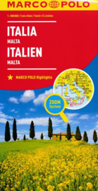 Wegenkaart Italië | Marco Polo | 1:800.000 | ISBN 9783829738330