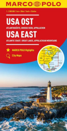 Wegenkaart USA East |  Marco Polo / Mair | Wegenkaart USA Oost | ISBN 9783575016997