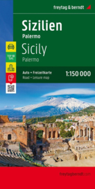 Wegenkaart Sicilië | Freytag & Berndt | ISBN 9783707909623
