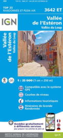 Wandelkaart Vallee de l`Esteron - Coursegoules - Roquesteron Alpen | Provence | IGN 3642ET - IGN 3642 ET | ISBN 9782758556008