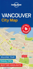 Stadskaart Vancouver | Lonely Planet | 1:11.000 | ISBN 9781786576606