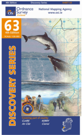 Wandelkaart Ordnance Survey / Discovery series | Clare / Kerry 63 | ISBN 9781907122927
