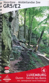 Wandelgids GR5 : Luxemburg - van Ouren via Dudelange naar Sierck les Bains | De Wandelende Cartograaf | ISBN 9789083086910