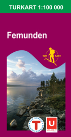 Wandelkaart Femunden 2559 | Nordeca | 1:100.000 | ISBN 7046660025598
