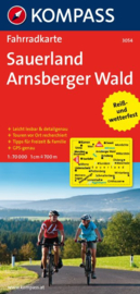 Fietskaart Sauerland - Arnsberger Wald 3054 | 1:70.000 | ISBN 9783850262750