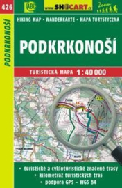 Wandelkaart Tsjechië -  Podkrkonoší - Riesengebirgs-Vorland | Shocart 426 | ISBN 9788072247042