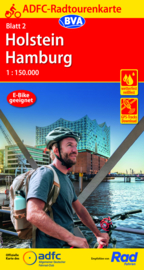 Fietskaart Holstein / Hamburg nr. 2 |  ADFC Radtourenkarte  | 1:150.000 | ISBN 9783969900765