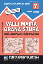 Wandelkaart Valli Maira - Grana -Stura | IGC nr. 7 | 1:50.000 - ISBN 9788896455074