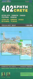 Wandelkaart Lefka Ori-Samaria-Rethimno | Road editions 402 | I 1:50.000 | SBN 9789604489503