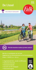 Wandelkaart - Fietskaart De IJssel | Falk - 01 Recreatiekaart | 1:50.000 | ISBN 9789028726307